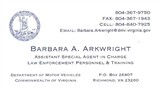 Barbara Ann Arkwright